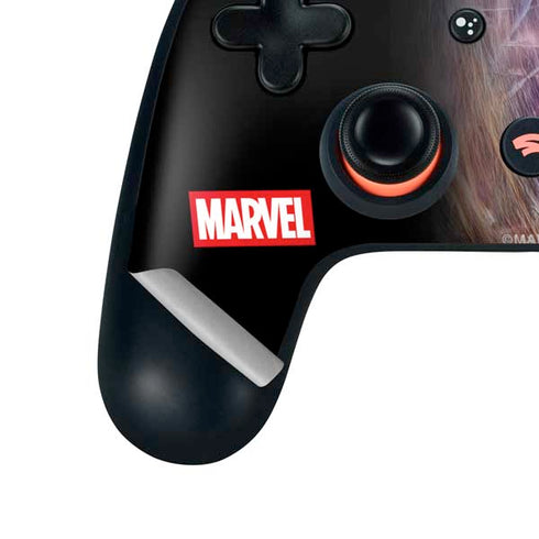 Marvel Spiderman Group Wall Google Stadia Controller Skin
